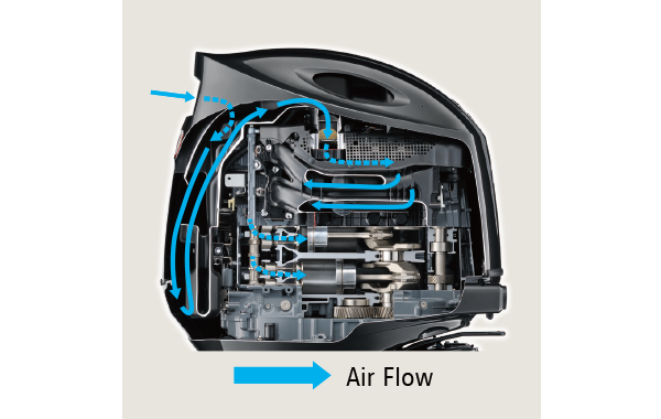 Diagram of Semi-direct Air Intake System