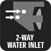 DUAL WATER INLET