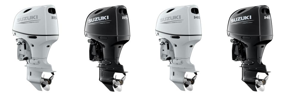 SUZUKI UNVEILS DF115BG & DF140BG 4-CYLINDER OUTBOARDS