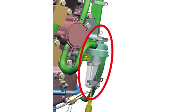 Diagram of Water Detecting System